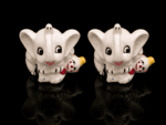 Vintage Lucky Feng Shui Trunk-Up Elephant Figurine - Image 7