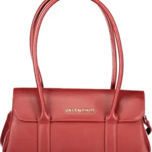 Mario Valentino Red Designer Handbag  Bold Luxury & Everyday Elegance