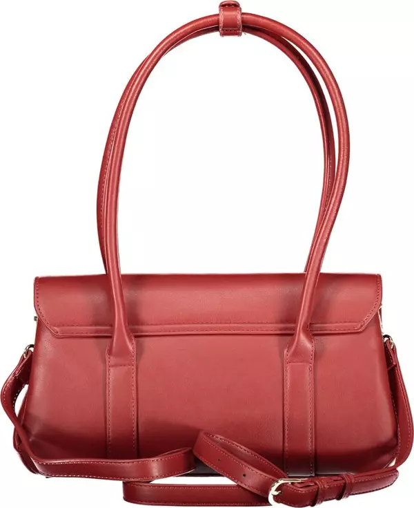 Mario Valentino Red Designer Handbag  Bold Luxury & Everyday Elegance - Image 3