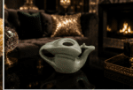 Vintage Miniature Ceramic Snail Pitcher Teapot - Image 2