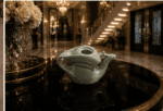 Vintage Miniature Ceramic Snail Pitcher Teapot - Image 3